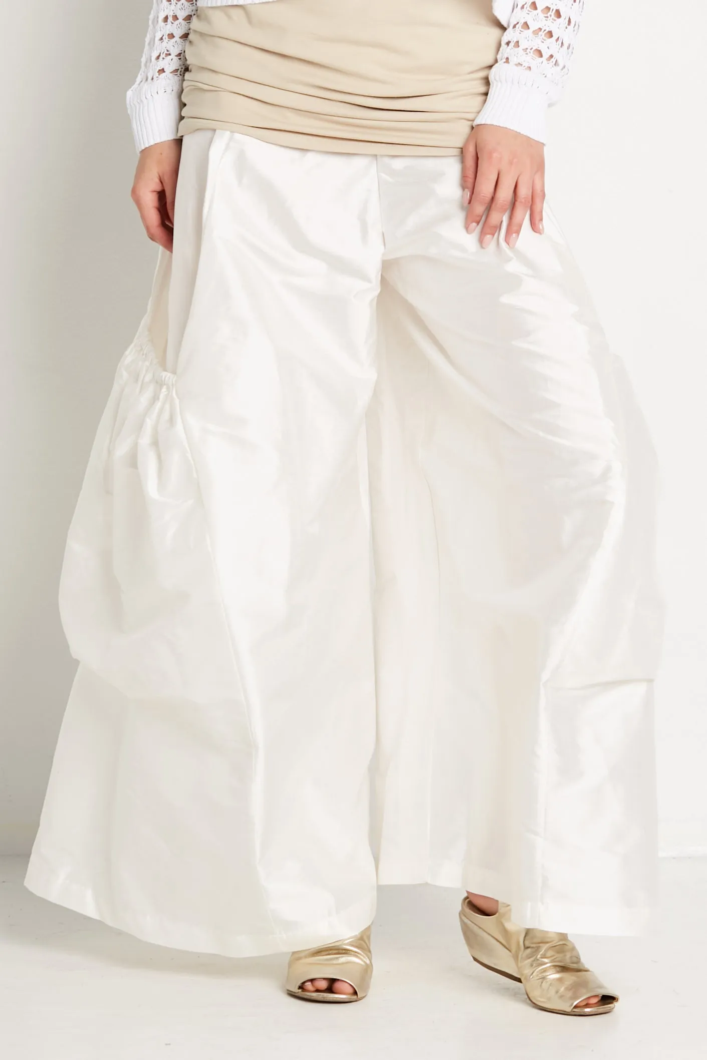 Dupioni Big Pocket Pants