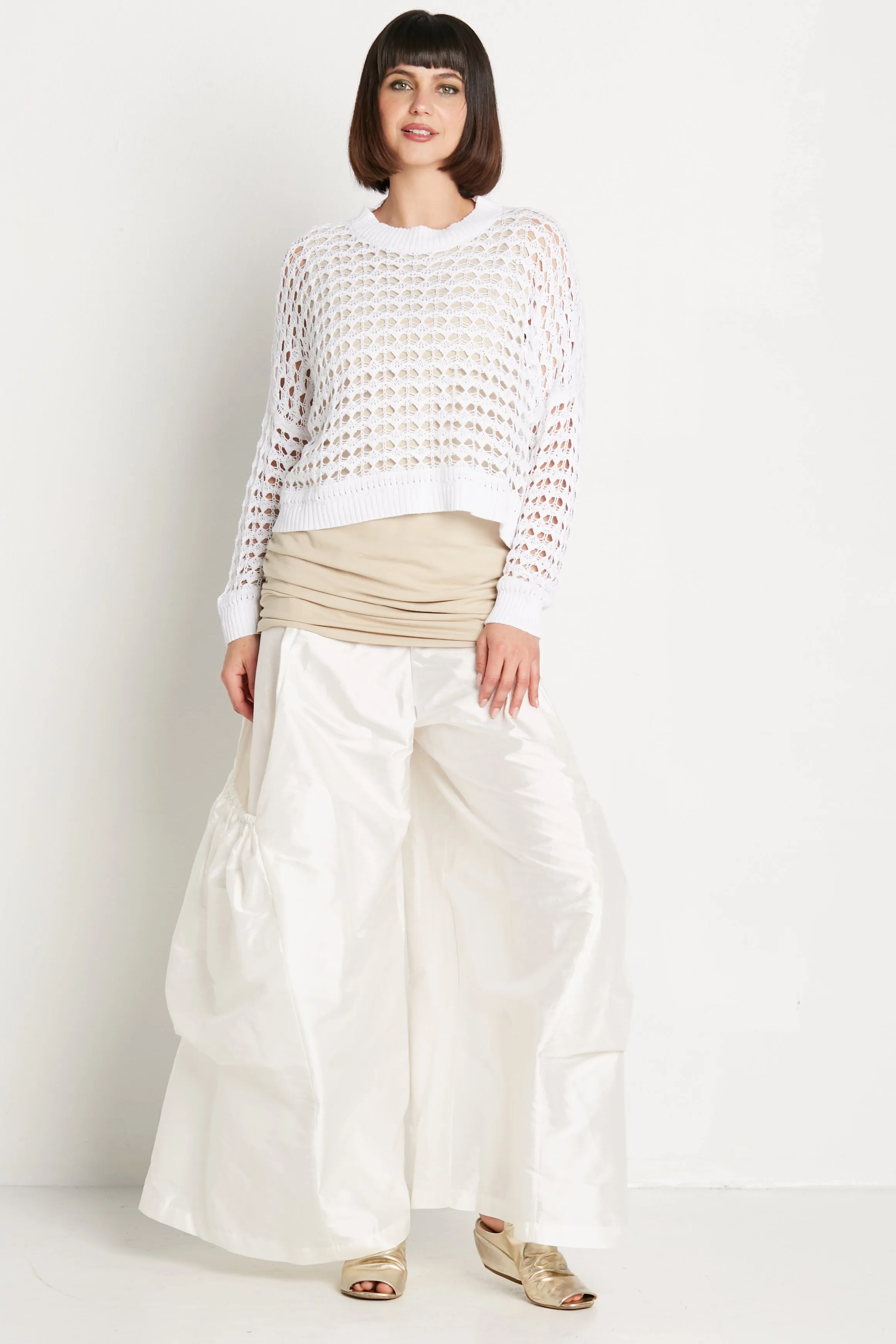 Dupioni Big Pocket Pants