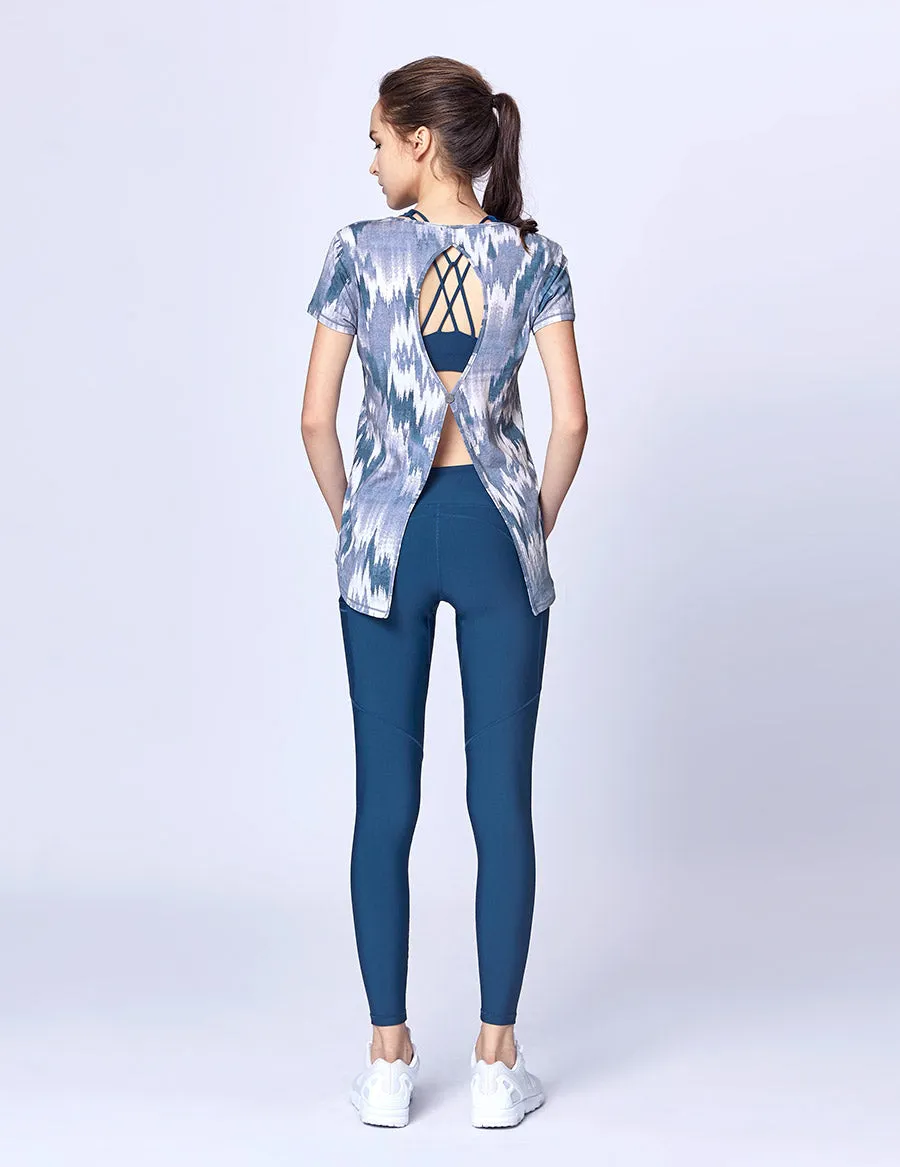 easyoga LESPIRO Go All Out Leggings - B08 Ink Blue