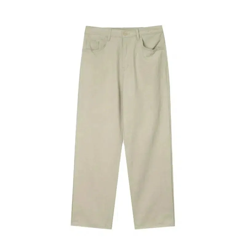 Elastic Waist Casual Pants