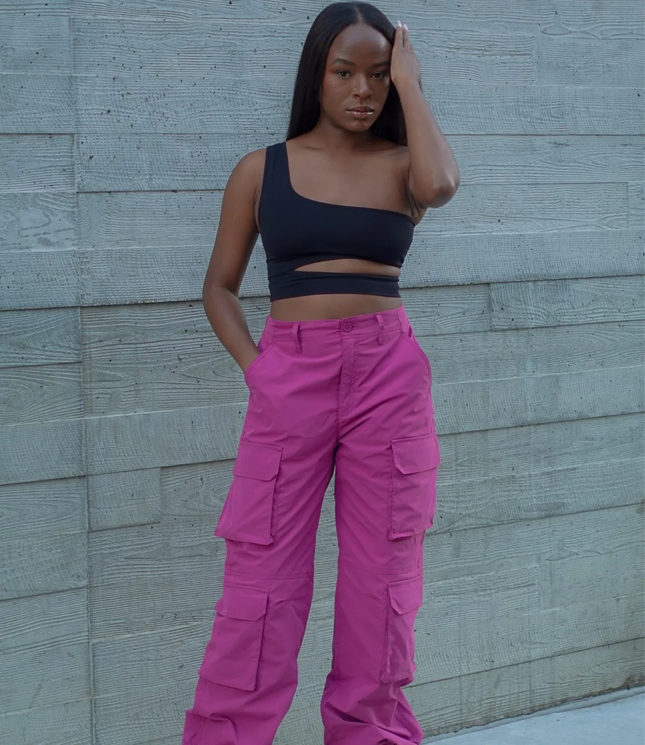 Emily Cutout Top(Black)