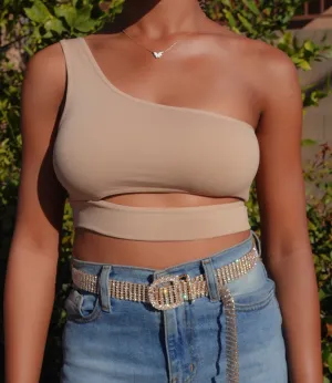 Emily Cutout Top(Mocha)