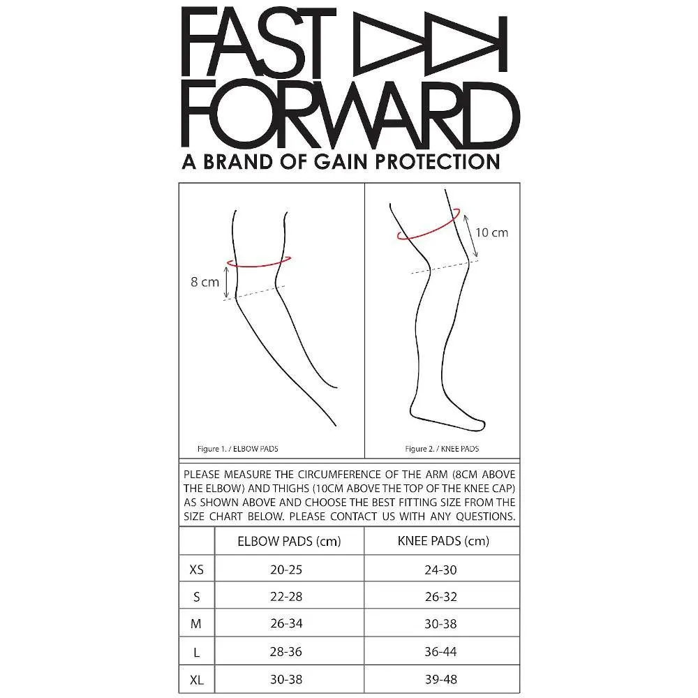 Fast Forward The Rookie Knee-Elbow Pads Set
