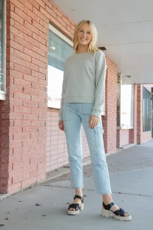 Felicity High Rise Straight Cargo Jeans