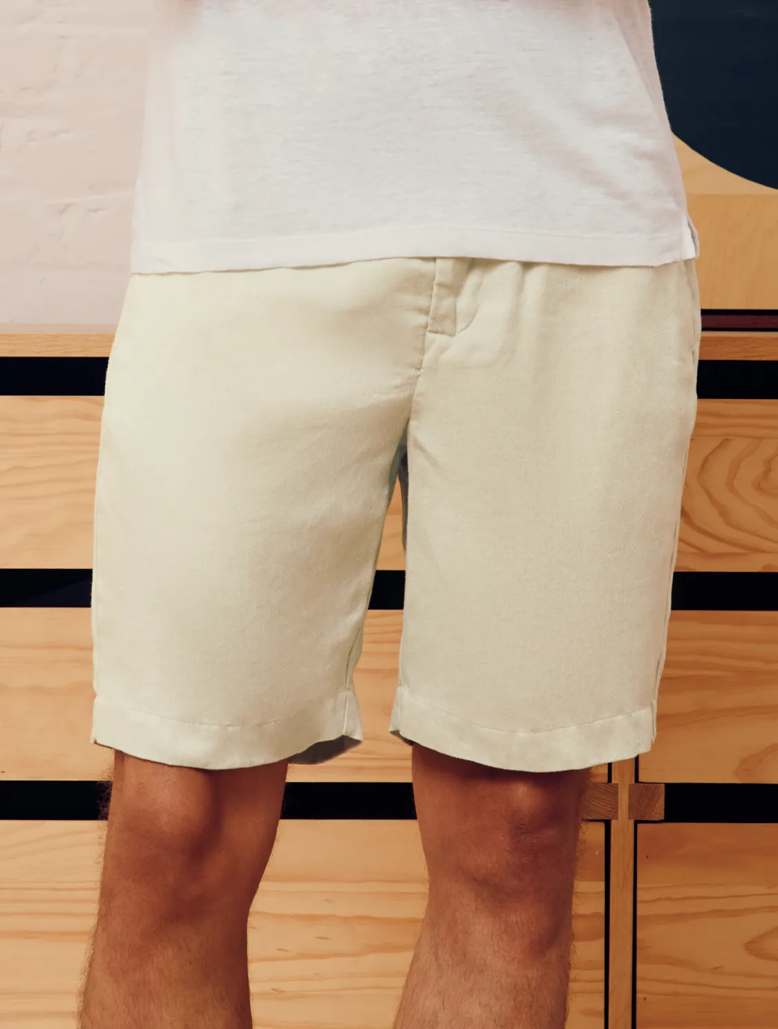 FELIPE HERRINGBONE SHORTS