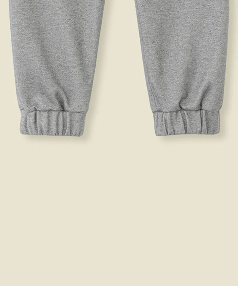 FORDI Fleece Pocket Jogger Pants - Gray