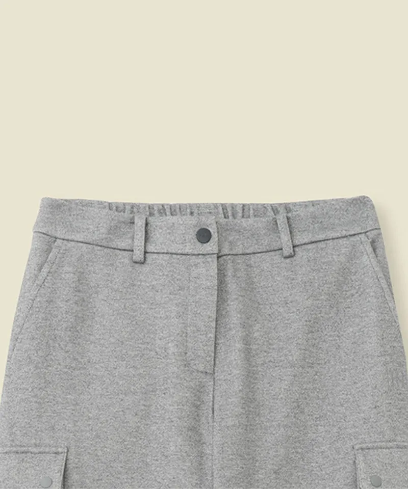 FORDI Fleece Pocket Jogger Pants - Gray