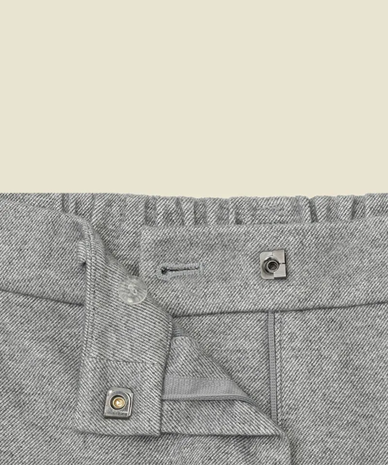 FORDI Fleece Pocket Jogger Pants - Gray