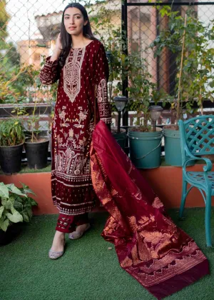 Formal Salwar Kameez for Girls in Wine Red Shade #PF260