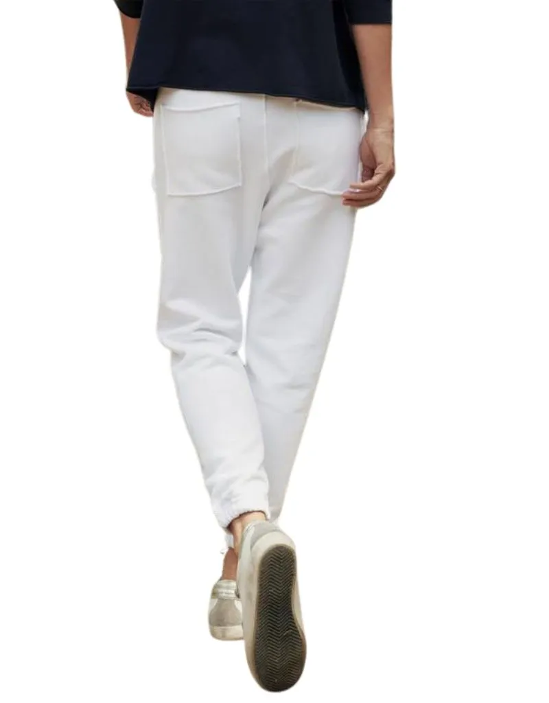 Frank & Eileen Eamon Jogger Sweatpants in White