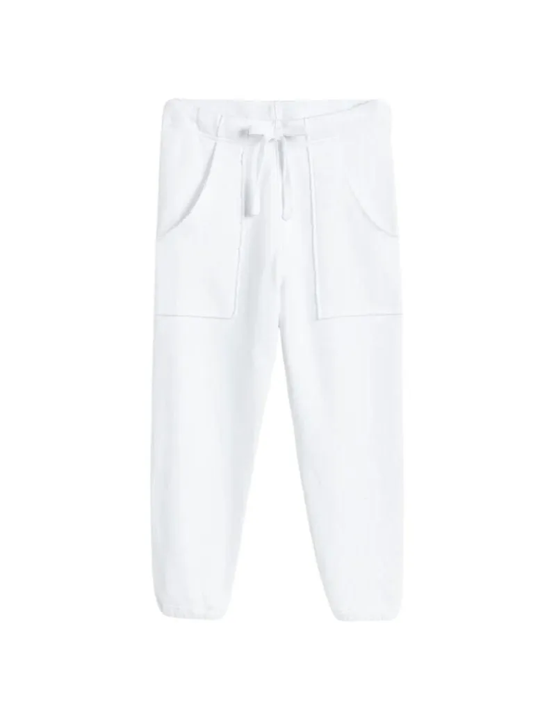 Frank & Eileen Eamon Jogger Sweatpants in White