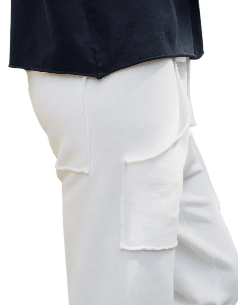 Frank & Eileen Eamon Jogger Sweatpants in White