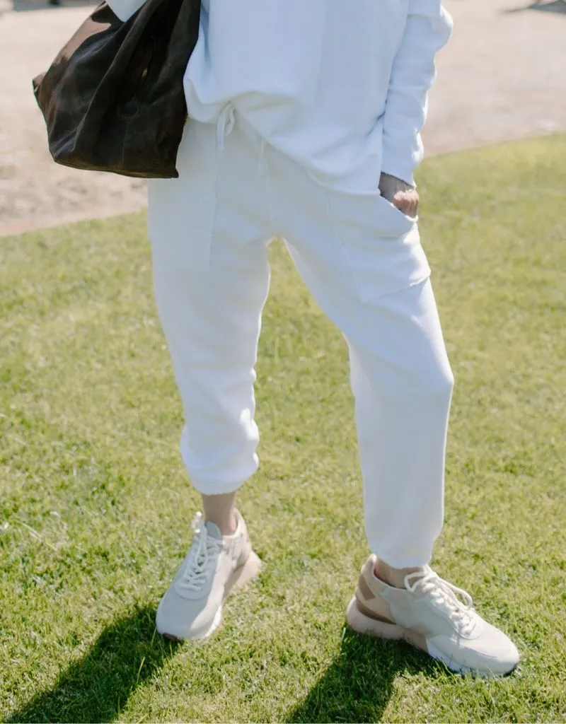 Frank & Eileen Eamon Jogger Sweatpants in White