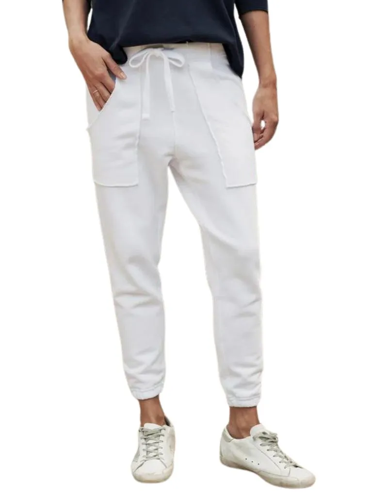 Frank & Eileen Eamon Jogger Sweatpants in White
