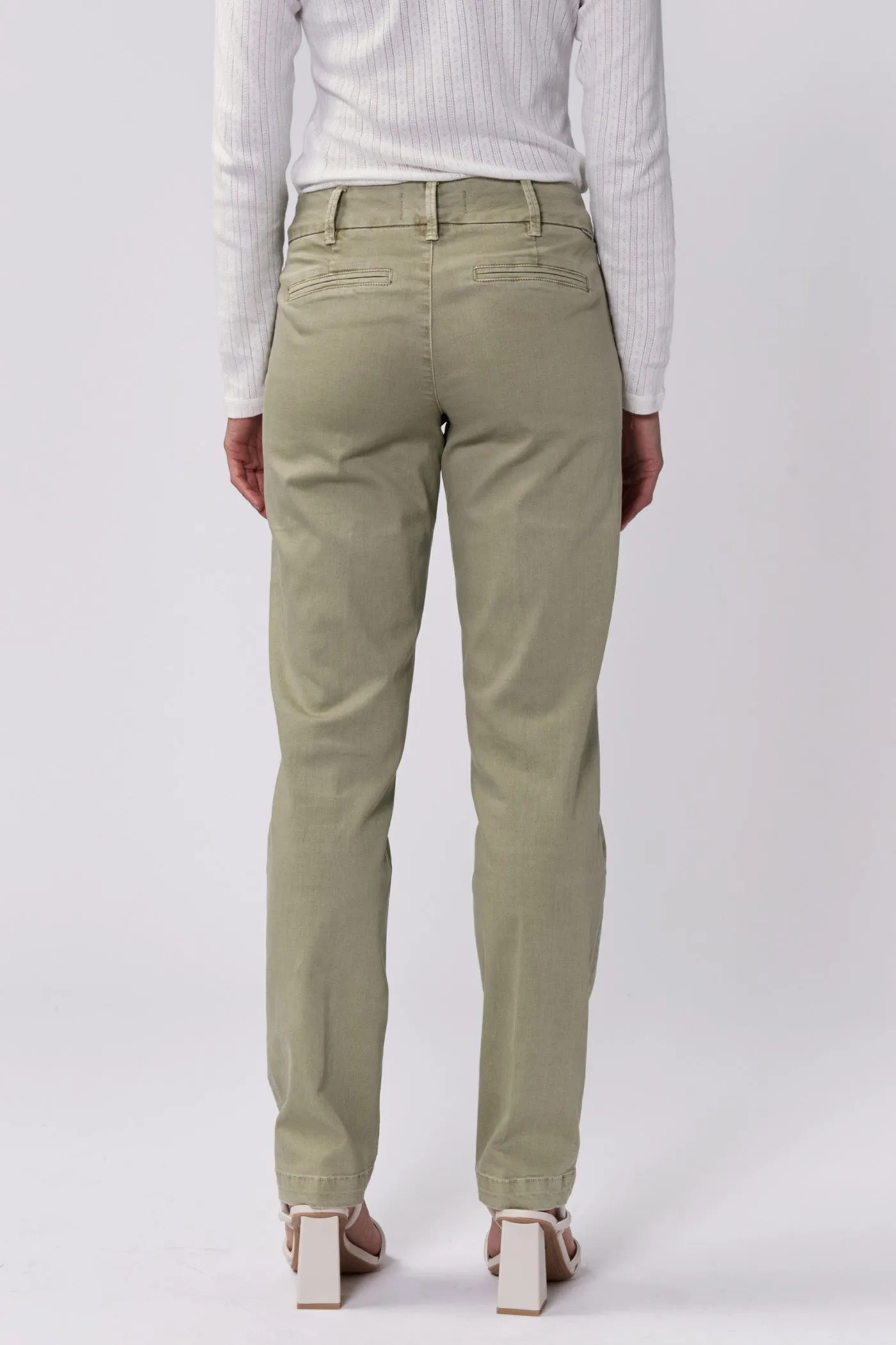 Hampton Pant in Abbey Stone