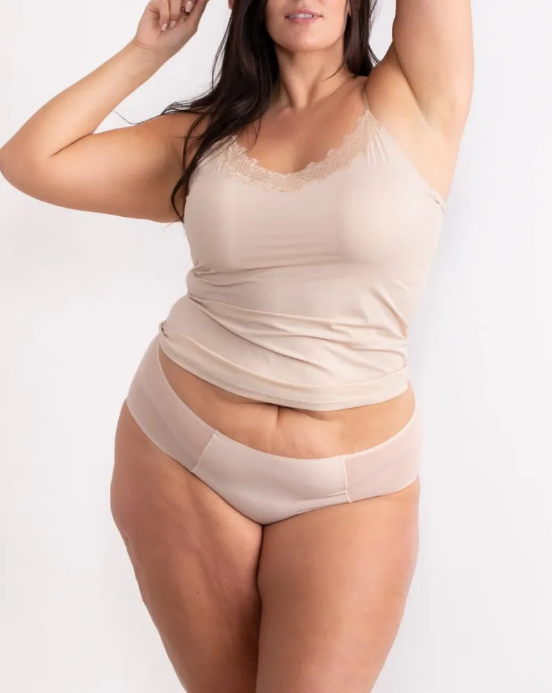 Happy Seams Seamless Briefs with Mesh