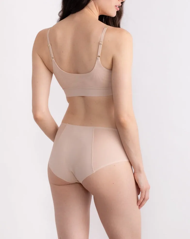 Happy Seams Seamless Briefs with Mesh