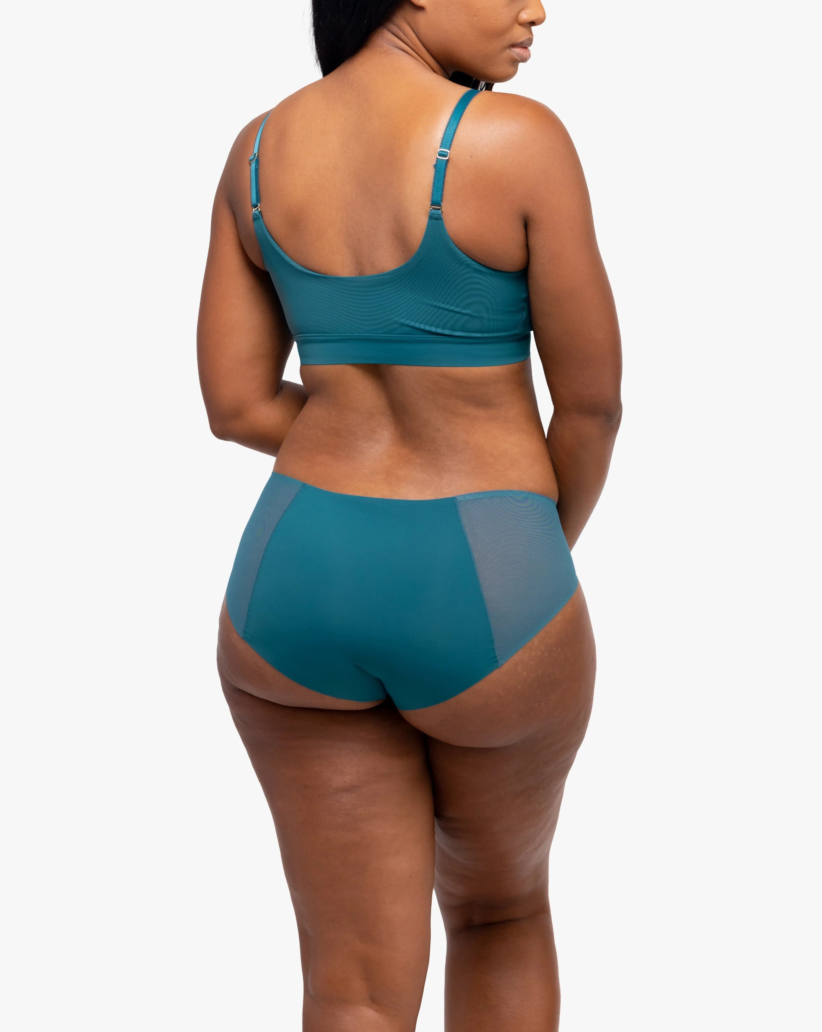 Happy Seams Seamless Briefs with Mesh