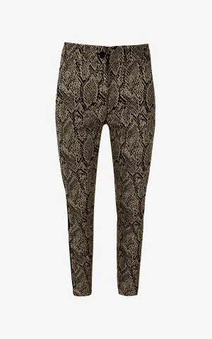 Haute Couture Golden Python Pants