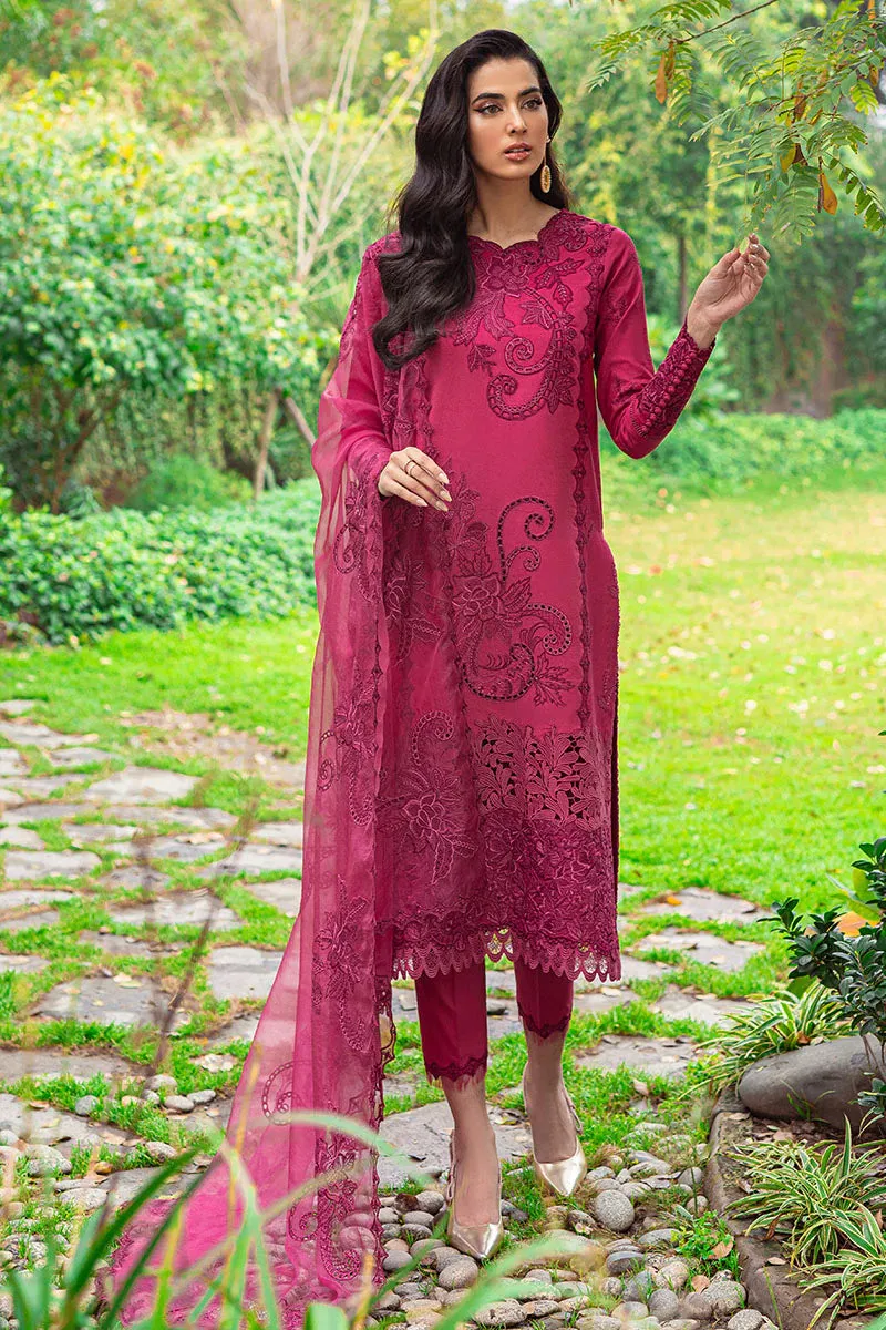 HIBISCUS MCP-06 | Mushq Summer Bloom Casual Pret ‘22 | Unstitched Embroidered Cotton Net Suits