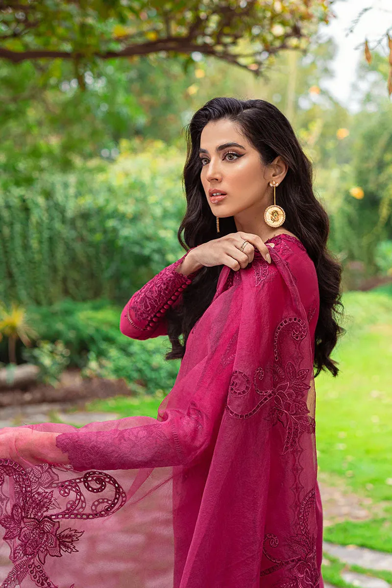 HIBISCUS MCP-06 | Mushq Summer Bloom Casual Pret ‘22 | Unstitched Embroidered Cotton Net Suits