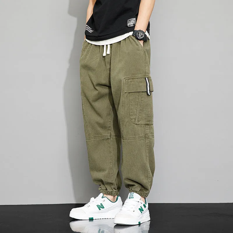 INSTOCK-men's versatile wide leg men's casual pant