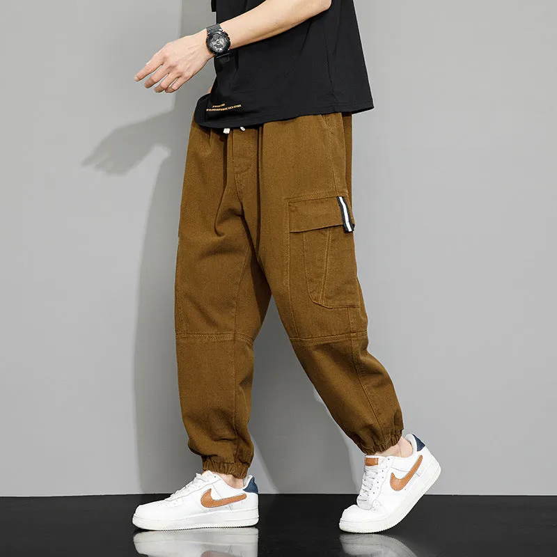INSTOCK-men's versatile wide leg men's casual pant