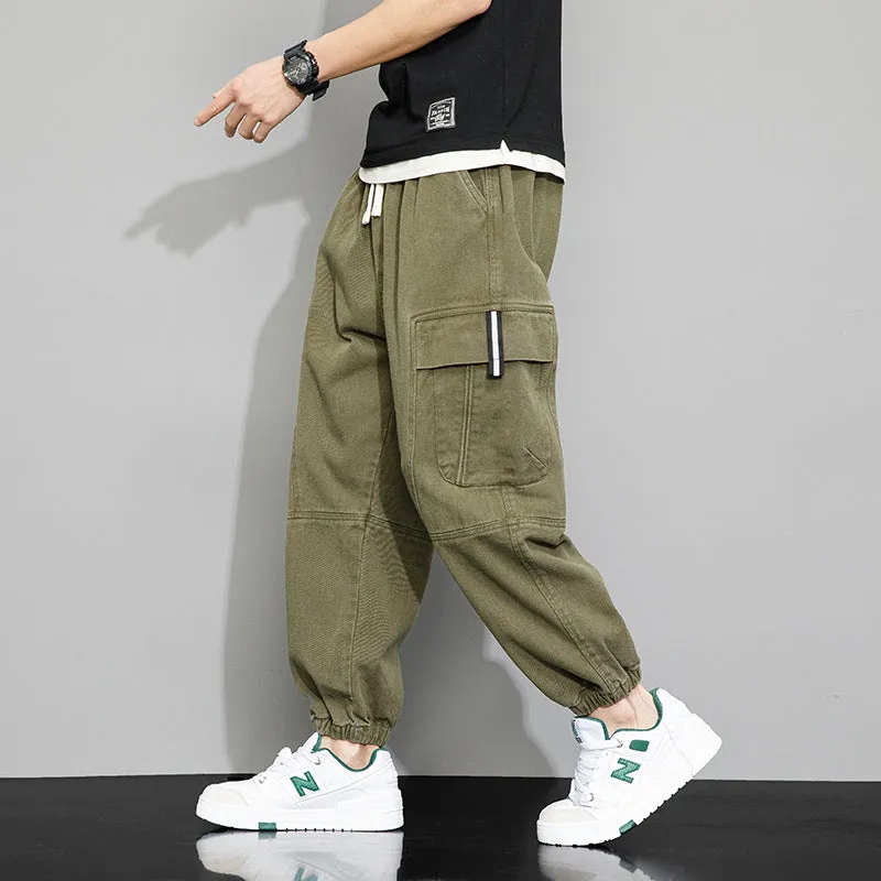 INSTOCK-men's versatile wide leg men's casual pant