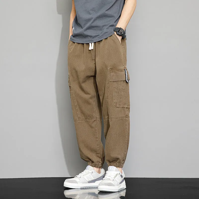 INSTOCK-men's versatile wide leg men's casual pant