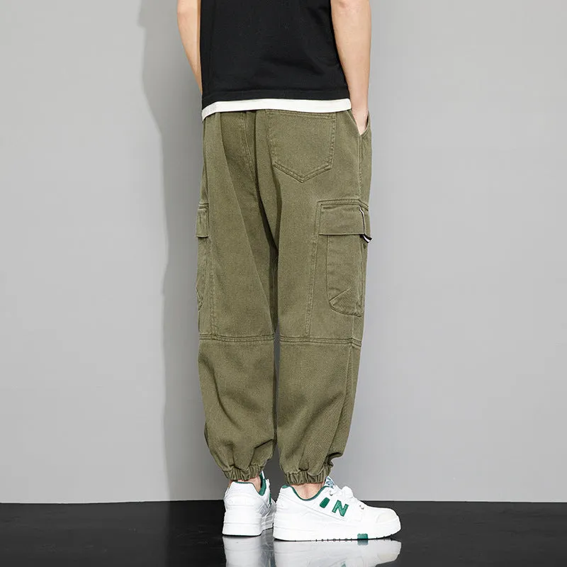 INSTOCK-men's versatile wide leg men's casual pant