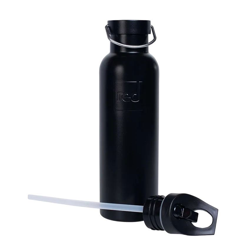 Insulated Black Water Bottle