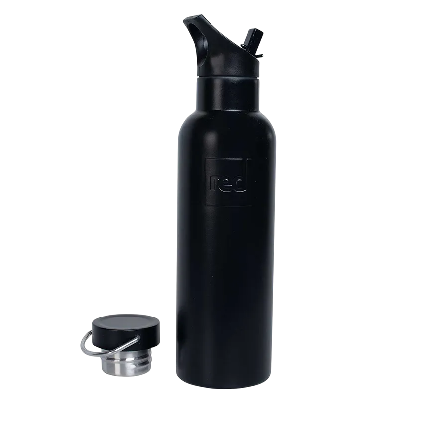 Insulated Black Water Bottle