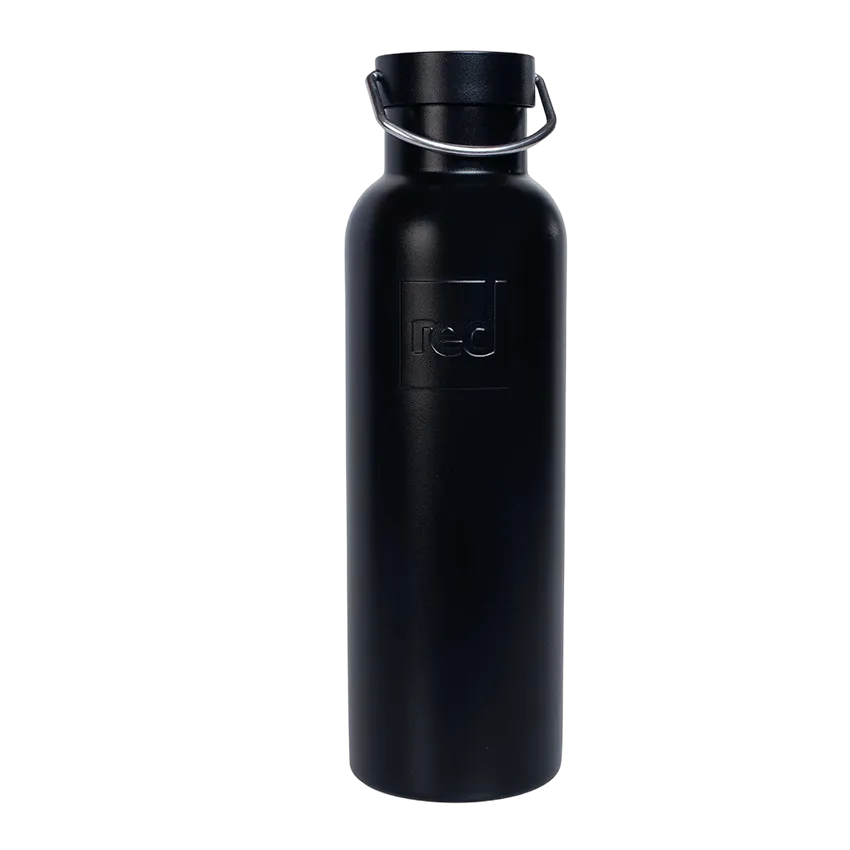 Insulated Black Water Bottle