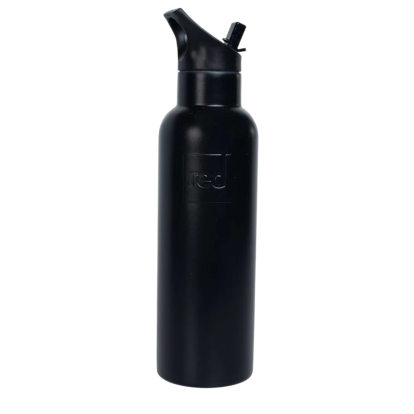 Insulated Black Water Bottle