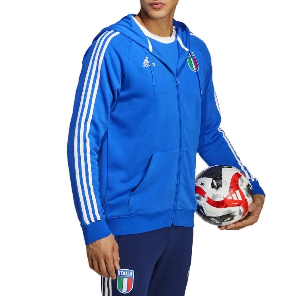 Italy Casual 3S hooded presentation tracksuit 2023/24 - Adidas