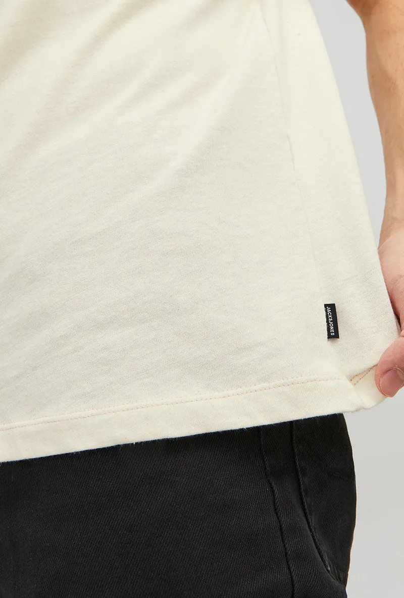 JACK AND JONES SOFT LINEN BLEND TSHIRT