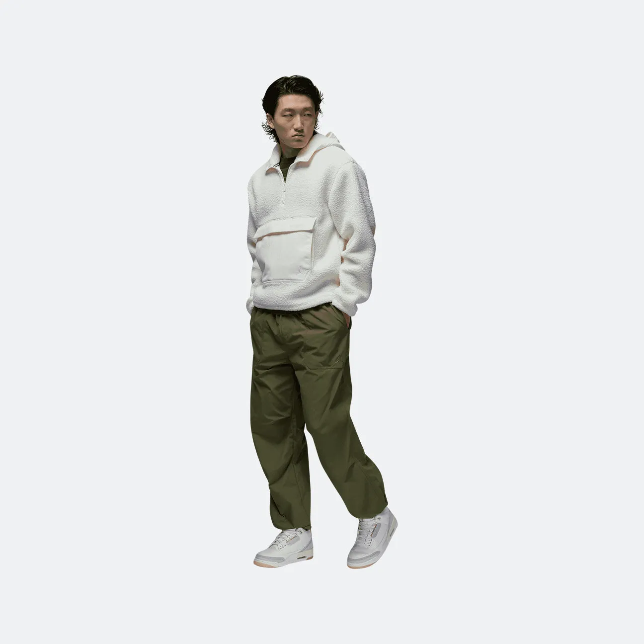 Jordan Essentials Woven Pants- Olive