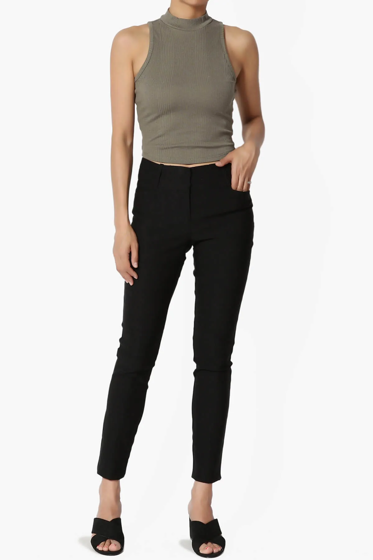 Kadee Stretch Skinny Leg Trousers PLUS
