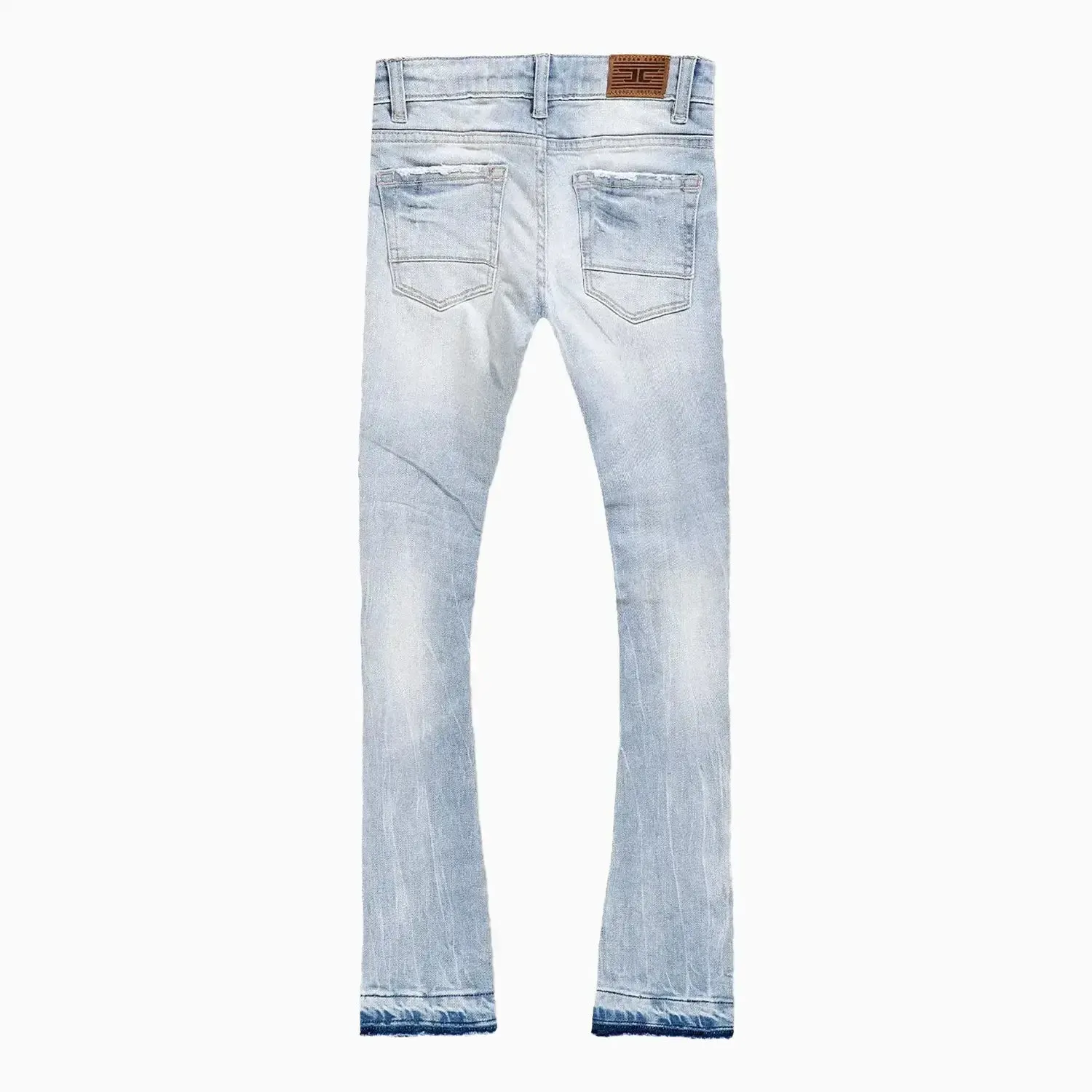 Kid's Attitude Stacked Denim Pant