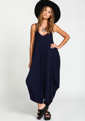 KIMMIE SOLID JUMPSUIT BLACK