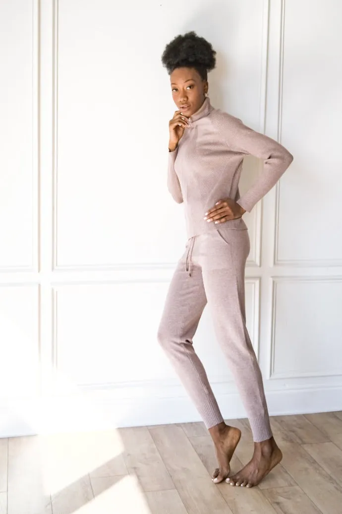 Knit Turtleneck & Leggings
