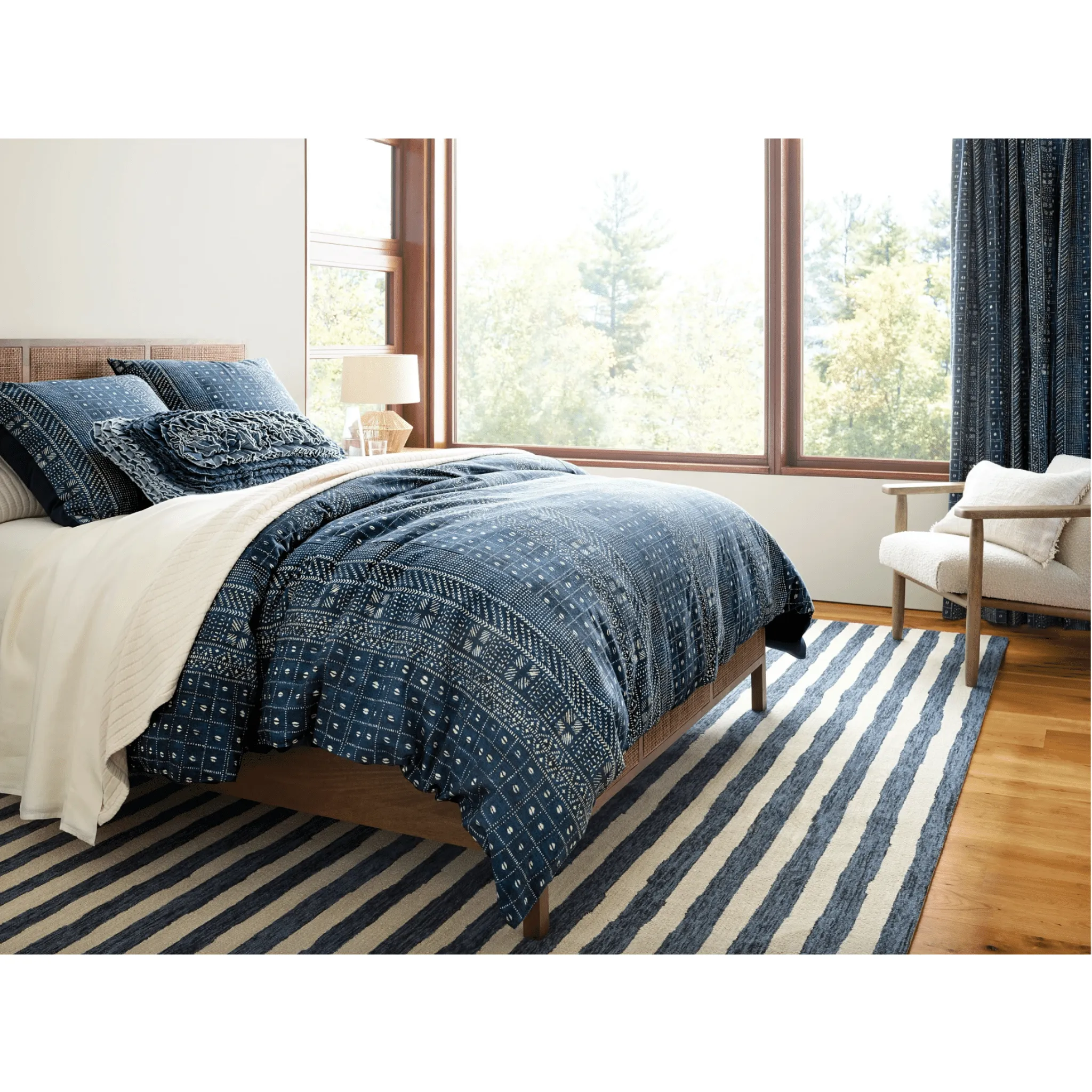 Kodi Batik Indigo Sham