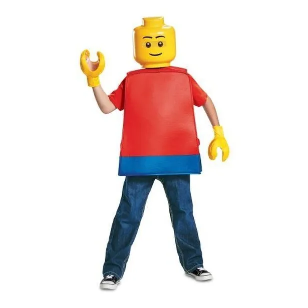 Lego Guy Basic Costume Child