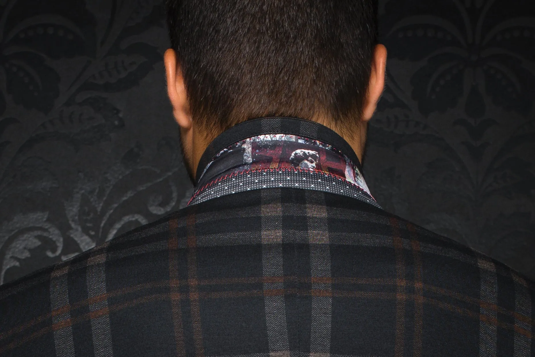 Leonardo Sports Jacket Black/Rust
