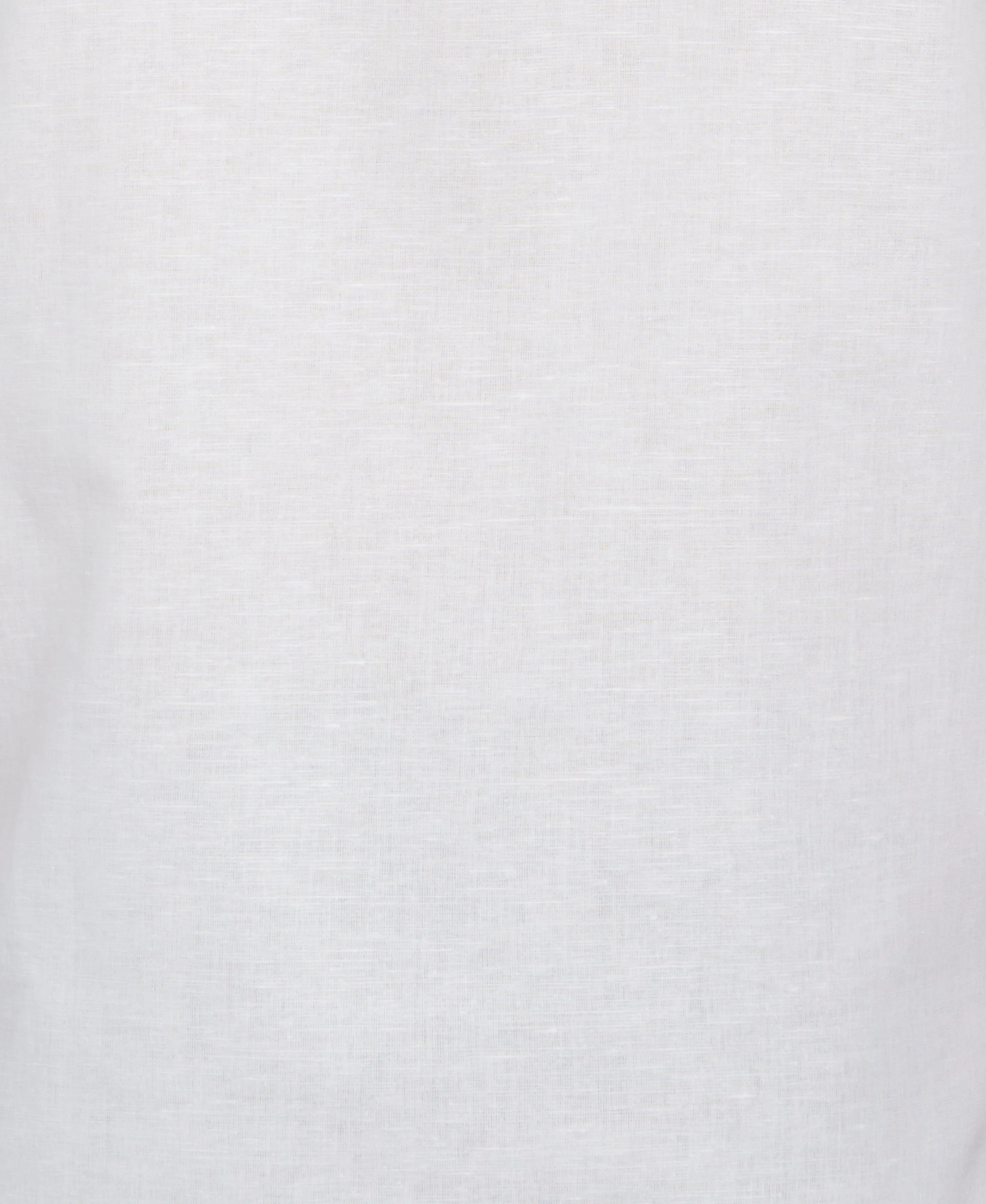 Linen Blend Geo Embroidered Panel Shirt