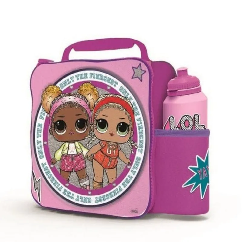 LOL Surprise 3D Lunch Bag and Bottle