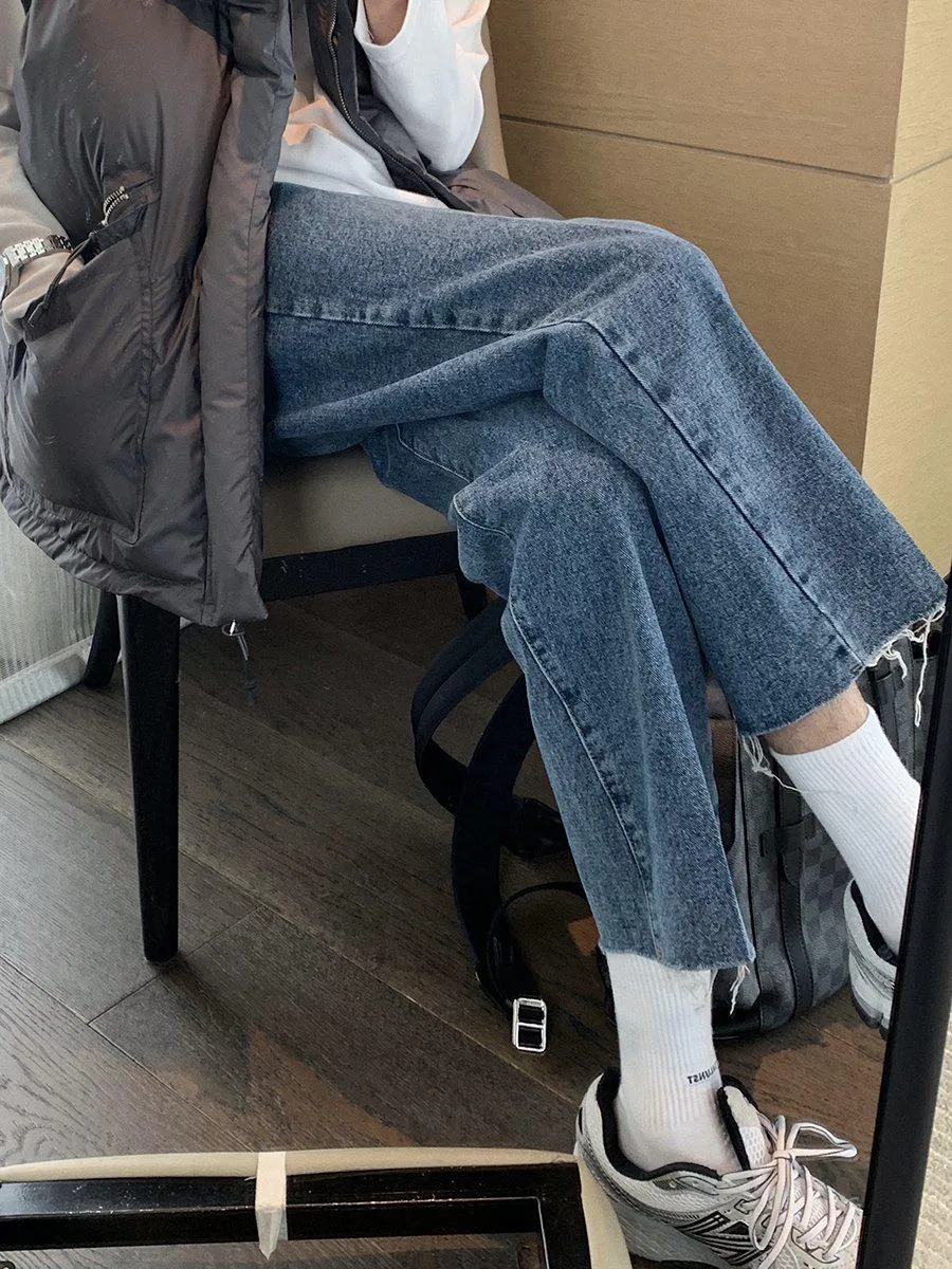 Loose Straight Casual Jeans