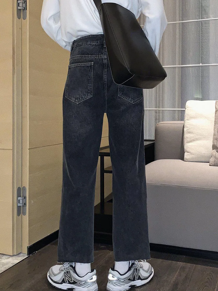 Loose Straight Casual Jeans