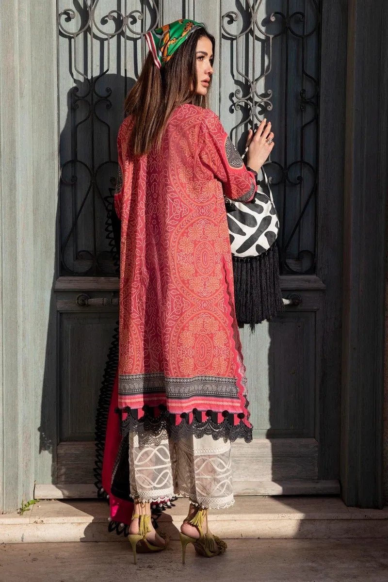 M221-004B-CI | Sana Safinaz Muzlin Spring Collection 2022 Vol 1  | Unstitched Printed Lawn Suits