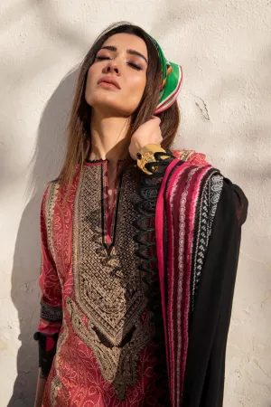 M221-004B-CI | Sana Safinaz Muzlin Spring Collection 2022 Vol 1  | Unstitched Printed Lawn Suits